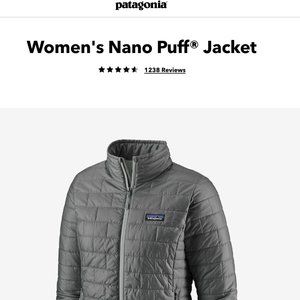 Patagonia Nano Puff - Red - Women's Medium - Like New!
